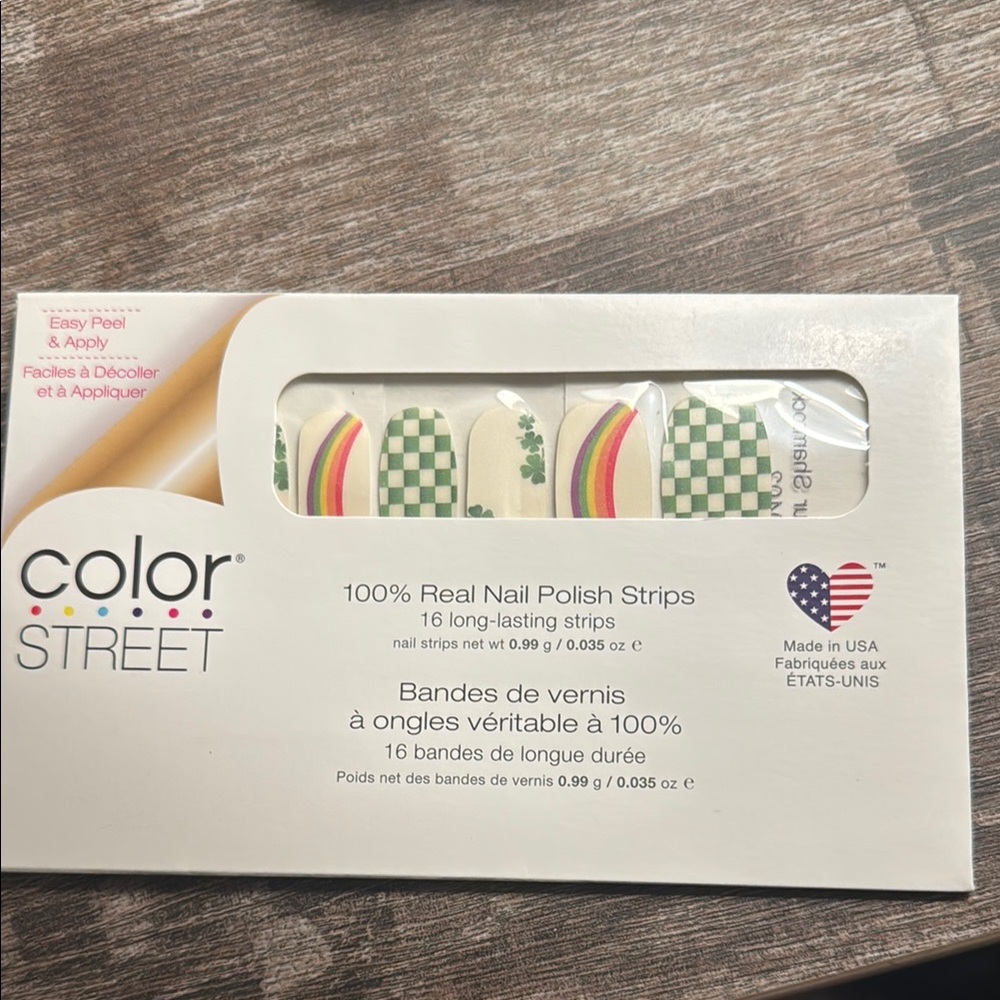 Color Street Nail Polish Strips. Shake Your Shamrock